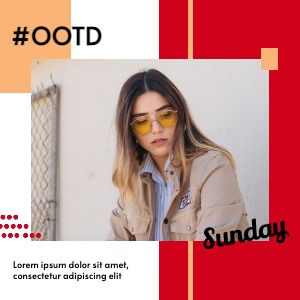 пост в инстаграм в стиле ootd