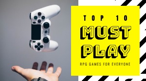 обложка для ютуб канала геймерская ролевая игра на консоли