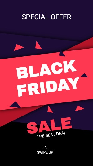 сторис в инстаграме распродажа в честь Чёрной пятницы